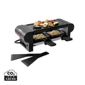 BOSKA Gourmet Raclette Mini 220V (EU Type F) schwarz bedrucken, Art.-Nr. RB851100