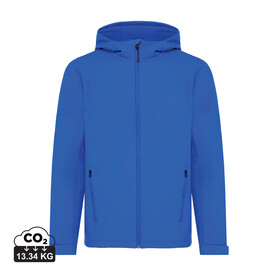 IQONIQ Makalu Herren Softshelljacke aus recyceltem Polyester Königsblau bedrucken, Art.-Nr. T1700.025.L