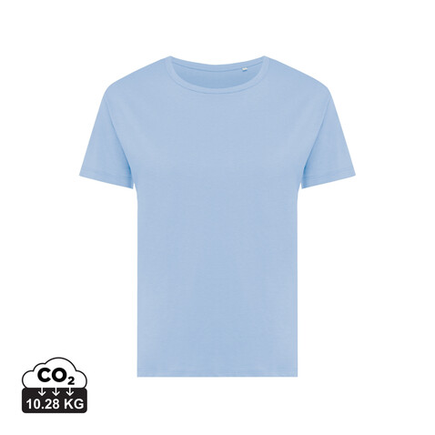 IQONIQ Yala Damen T-Shirt aus recycelter Baumwolle sky blue bedrucken, Art.-Nr. T4100.022.M IQONIQ Yala Damen T-Shirt aus recycelter Baumwolle sky blue bedrucken, Art.-Nr. T4100.022.M