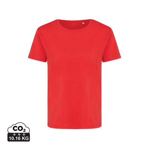 IQONIQ Yala Damen T-Shirt aus recycelter Baumwolle luscious red bedrucken, Art.-Nr. T4100.008.XXL IQONIQ Yala Damen T-Shirt aus recycelter Baumwolle luscious red bedrucken, Art.-Nr. T4100.008.XXL