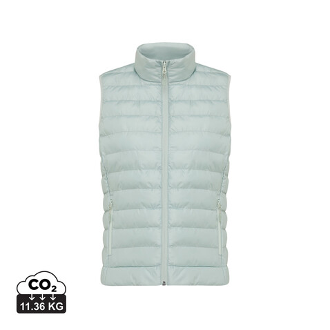 IQONIQ Meru Damen Bodywarmer aus recyceltem Polyester Iceberg green bedrucken, Art.-Nr. T4702.023.XXL IQONIQ Meru Damen Bodywarmer aus recyceltem Polyester Iceberg green bedrucken, Art.-Nr. T4702.023.XXL