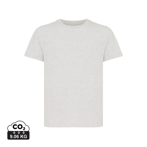 IQONIQ Koli Kids T-Shirt aus recycelter Baumwolle light heather grey bedrucken, Art.-Nr. T6100.032.910
