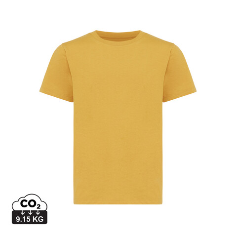IQONIQ Koli Kids T-Shirt aus recycelter Baumwolle ochre yellow bedrucken, Art.-Nr. T6100.021.78 IQONIQ Koli Kids T-Shirt aus recycelter Baumwolle ochre yellow bedrucken, Art.-Nr. T6100.021.78