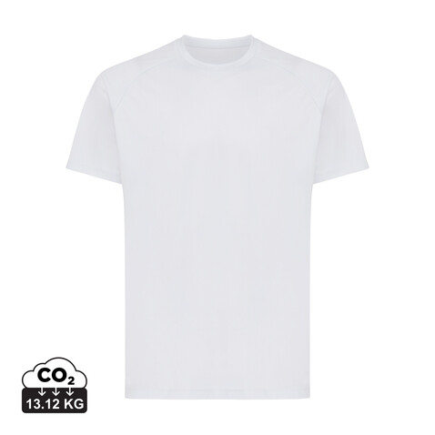 IQONIQ Tikal Sport Quick-Dry T-Shirt aus rec. Polyester Hellgrau bedrucken, Art.-Nr. T9102.031.XXL