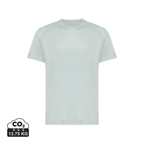 IQONIQ Tikal Sport Quick-Dry T-Shirt aus rec. Polyester Iceberg green bedrucken, Art.-Nr. T9102.023.L