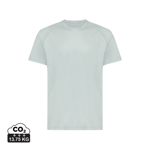 IQONIQ Tikal Sport Quick-Dry T-Shirt aus rec. Polyester Iceberg green bedrucken, Art.-Nr. T9102.023.5XL