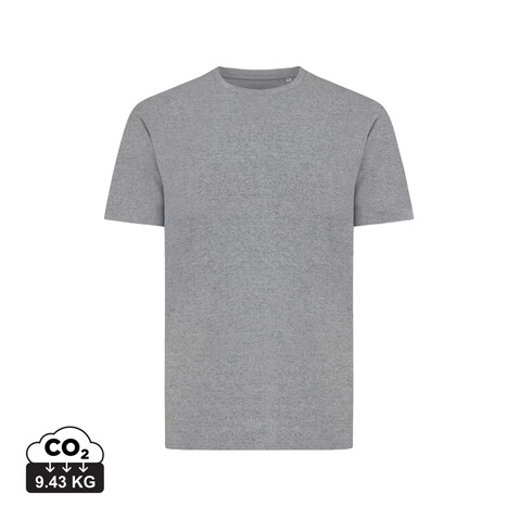 IQONIQ Sierra Lightweight T-Shirt aus recycelter Baumwolle light heather anthracite bedrucken, Art.-Nr. T9104.034.XXL