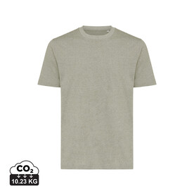 IQONIQ Sierra Lightweight T-Shirt aus recycelter Baumwolle light heather green bedrucken, Art.-Nr. T9104.033.XXXL