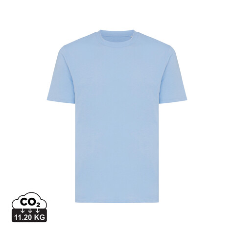 IQONIQ Sierra Lightweight T-Shirt aus recycelter Baumwolle sky blue bedrucken, Art.-Nr. T9104.022.M