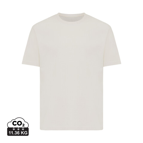 IQONIQ Teide T-Shirt aus recycelter Baumwolle ivory white bedrucken, Art.-Nr. T9105.040.M