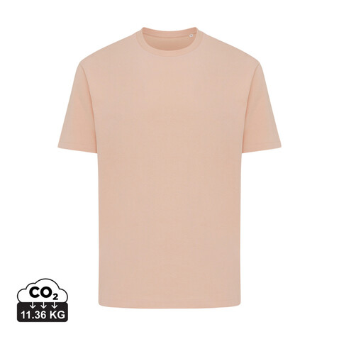 IQONIQ Teide T-Shirt aus recycelter Baumwolle peach nectar bedrucken, Art.-Nr. T9105.038.5XL