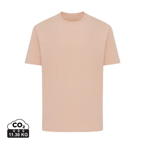 IQONIQ Teide T-Shirt aus recycelter Baumwolle peach nectar bedrucken, Art.-Nr. T9105.038.4XL