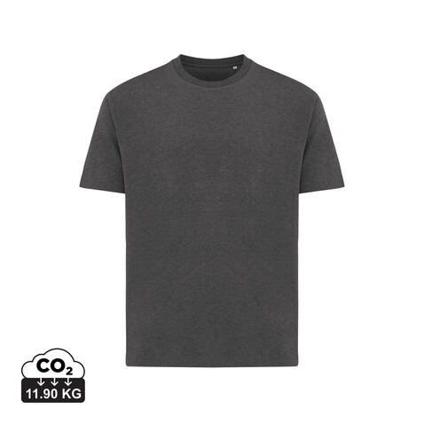 IQONIQ Teide T-Shirt aus recycelter Baumwolle heather anthracite bedrucken, Art.-Nr. T9105.014.4XL