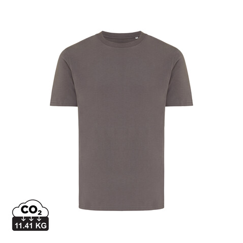 IQONIQ Brett T-Shirt aus recycelter Baumwolle anthrazit bedrucken, Art.-Nr. T9107.019.XL
