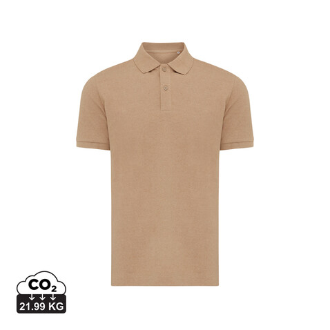 IQONIQ Yosemite Piqué-Poloshirt aus recycelter Baumwolle heather brown bedrucken, Art.-Nr. T9200.017.M IQONIQ Yosemite Piqué-Poloshirt aus recycelter Baumwolle heather brown bedrucken, Art.-Nr. T9200.017.M