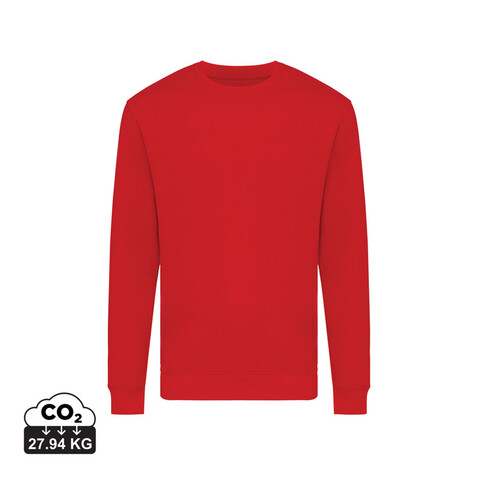 IQONIQ Zion Rundhals-Sweater aus recycelter Baumwolle rot bedrucken, Art.-Nr. T9300.029.XXXL IQONIQ Zion Rundhals-Sweater aus recycelter Baumwolle rot bedrucken, Art.-Nr. T9300.029.XXXL