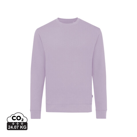 IQONIQ Zion Rundhals-Sweater aus recycelter Baumwolle lavender bedrucken, Art.-Nr. T9300.011.XL IQONIQ Zion Rundhals-Sweater aus recycelter Baumwolle lavender bedrucken, Art.-Nr. T9300.011.XL