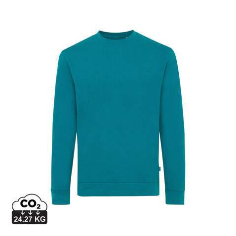 IQONIQ Zion Rundhals-Sweater aus recycelter Baumwolle verdigris bedrucken, Art.-Nr. T9300.009.XXXL IQONIQ Zion Rundhals-Sweater aus recycelter Baumwolle verdigris bedrucken, Art.-Nr. T9300.009.XXXL
