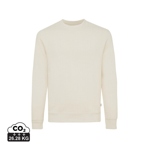 IQONIQ Denali ungefärbt. Rundhals-Sweater aus recycelter BW natural raw bedrucken, Art.-Nr. T9301.018.S IQONIQ Denali ungefärbt. Rundhals-Sweater aus recycelter BW natural raw bedrucken, Art.-Nr. T9301.018.S