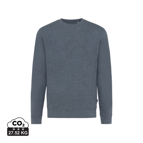 IQONIQ Denali ungefärbt. Rundhals-Sweater aus recycelter BW heather navy bedrucken, Art.-Nr. T9301.016.XXXL IQONIQ Denali ungefärbt. Rundhals-Sweater aus recycelter BW heather navy bedrucken, Art.-Nr. T9301.016.XXXL
