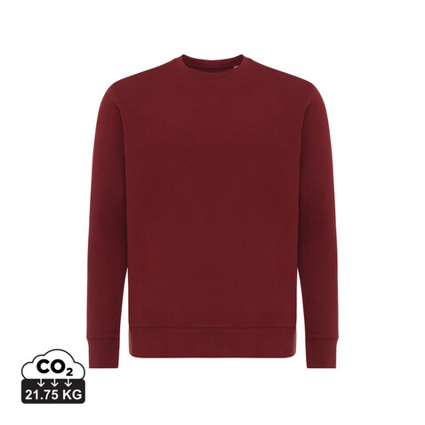 IQONIQ Etosha Lightweight Sweater aus recycelter Baumwolle burgunderrot bedrucken, Art.-Nr. T9303.007.XXXL IQONIQ Etosha Lightweight Sweater aus recycelter Baumwolle burgunderrot bedrucken, Art.-Nr. T9303.007.XXXL