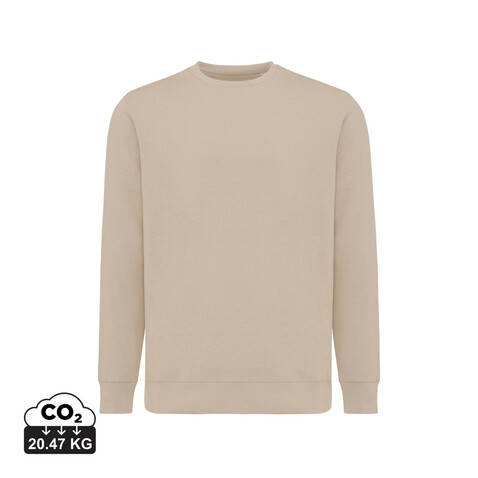 IQONIQ Etosha Lightweight Sweater aus recycelter Baumwolle desert bedrucken, Art.-Nr. T9303.006.M