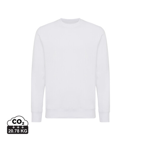 IQONIQ Etosha Lightweight Sweater aus recycelter Baumwolle recycled white bedrucken, Art.-Nr. T9303.004.M IQONIQ Etosha Lightweight Sweater aus recycelter Baumwolle recycled white bedrucken, Art.-Nr. T9303.004.M