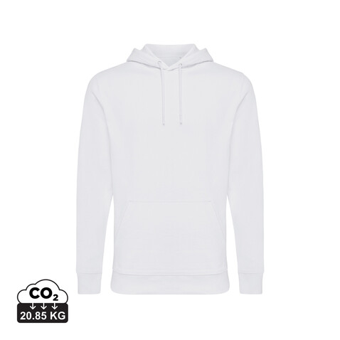 IQONIQ Jasper Hoodie aus recycelter Baumwolle recycled white bedrucken, Art.-Nr. T9400.004.XL IQONIQ Jasper Hoodie aus recycelter Baumwolle recycled white bedrucken, Art.-Nr. T9400.004.XL