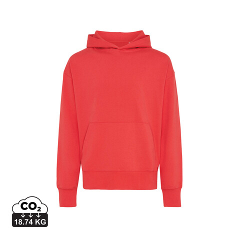IQONIQ Yoho Relax-Hoodie aus recycelter Baumwolle luscious red bedrucken, Art.-Nr. T9402.008.XS IQONIQ Yoho Relax-Hoodie aus recycelter Baumwolle luscious red bedrucken, Art.-Nr. T9402.008.XS