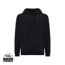 IQONIQ Trivor Mikrofleece-Kapuzen-Pulli aus recyc. Polyester schwarz bedrucken, Art.-Nr. T9403.001.M IQONIQ Trivor Mikrofleece-Kapuzen-Pulli aus recyc. Polyester schwarz bedrucken, Art.-Nr. T9403.001.M