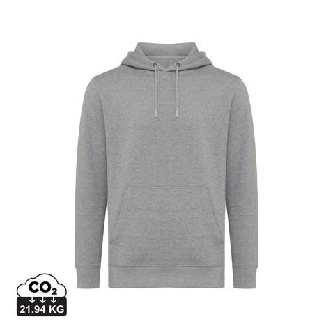 IQONIQ Rila Lightweight Hoodie aus recycelter Baumwolle light heather anthracite bedrucken, Art.-Nr. T9404.034.L IQONIQ Rila Lightweight Hoodie aus recycelter Baumwolle light heather anthracite bedrucken, Art.-Nr. T9404.034.L