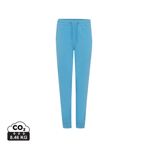 IQONIQ Cooper Jogger aus recycelter Baumwolle tranquil blue bedrucken, Art.-Nr. T9500.010.XS