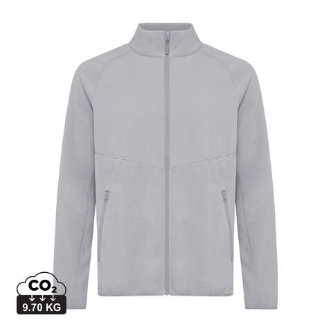 IQONIQ Talung Mikrofleece Jacke aus recyceltem Polyester storm grey bedrucken, Art.-Nr. T9603.027.XXL IQONIQ Talung Mikrofleece Jacke aus recyceltem Polyester storm grey bedrucken, Art.-Nr. T9603.027.XXL