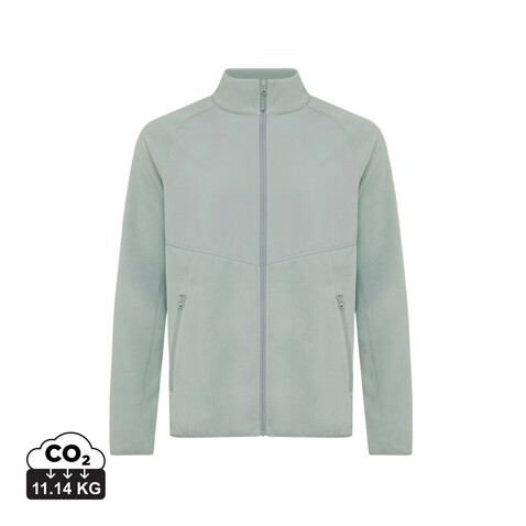 IQONIQ Talung Mikrofleece Jacke aus recyceltem Polyester Iceberg green bedrucken, Art.-Nr. T9603.023.S IQONIQ Talung Mikrofleece Jacke aus recyceltem Polyester Iceberg green bedrucken, Art.-Nr. T9603.023.S