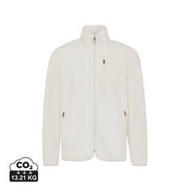 IQONIQ Diran Fleecejacke aus recyceltem Polyesterflor neutral bedrucken, Art.-Nr. T9800.026.XXXL