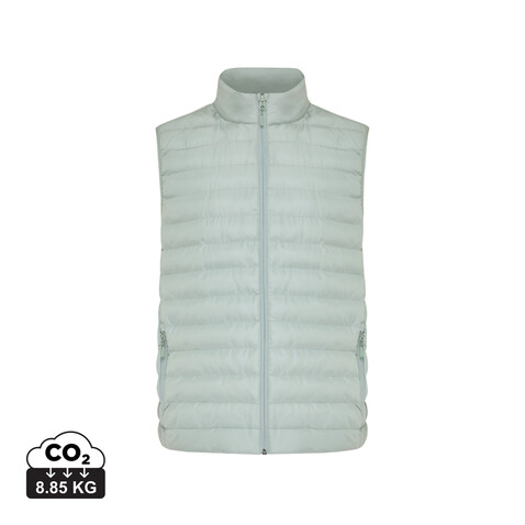 IQONIQ Meru Herren Bodywarmer aus recyceltem Polyester Iceberg green bedrucken, Art.-Nr. T1702.023.XL IQONIQ Meru Herren Bodywarmer aus recyceltem Polyester Iceberg green bedrucken, Art.-Nr. T1702.023.XL