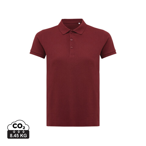 IQONIQ Yosemite Damen Piqué-Poloshirt aus rec. Baumwolle burgunderrot bedrucken, Art.-Nr. T4200.007.M IQONIQ Yosemite Damen Piqué-Poloshirt aus rec. Baumwolle burgunderrot bedrucken, Art.-Nr. T4200.007.M