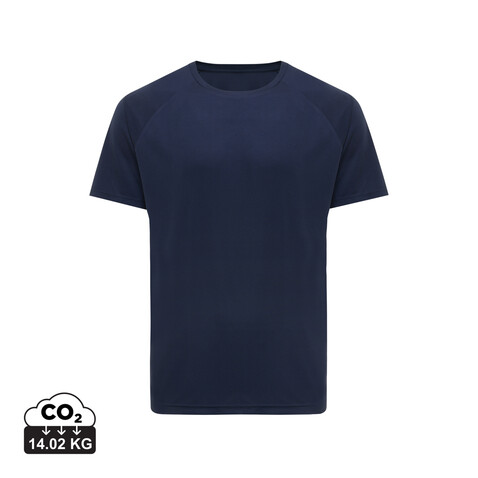 IQONIQ Tikal Sport Quick-Dry T-Shirt aus rec. Polyester navy blau bedrucken, Art.-Nr. T9102.002.4XL IQONIQ Tikal Sport Quick-Dry T-Shirt aus rec. Polyester navy blau bedrucken, Art.-Nr. T9102.002.4XL