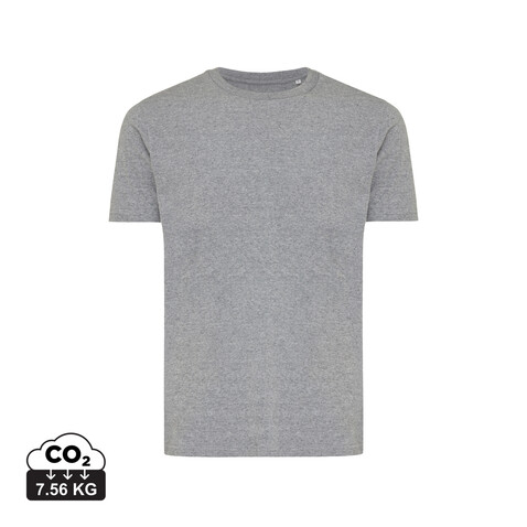 IQONIQ Brett T-Shirt aus recycelter Baumwolle light heather anthracite bedrucken, Art.-Nr. T9107.034.XS