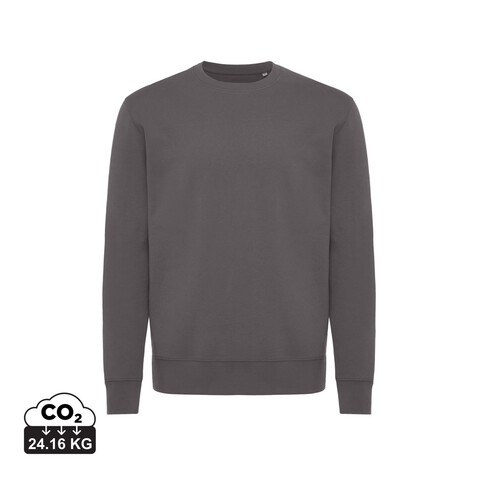 IQONIQ Kruger Relax-Rundhals-Sweater aus recycelt. Baumwolle anthrazit bedrucken, Art.-Nr. T9302.019.XXXL IQONIQ Kruger Relax-Rundhals-Sweater aus recycelt. Baumwolle anthrazit bedrucken, Art.-Nr. T9302.019.XXXL