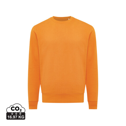 IQONIQ Etosha Lightweight Sweater aus recycelter Baumwolle orange bedrucken, Art.-Nr. T9303.044.M IQONIQ Etosha Lightweight Sweater aus recycelter Baumwolle orange bedrucken, Art.-Nr. T9303.044.M