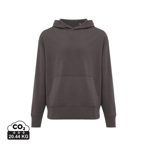 IQONIQ Yoho Relax-Hoodie aus recycelter Baumwolle anthrazit bedrucken, Art.-Nr. T9402.019.M IQONIQ Yoho Relax-Hoodie aus recycelter Baumwolle anthrazit bedrucken, Art.-Nr. T9402.019.M