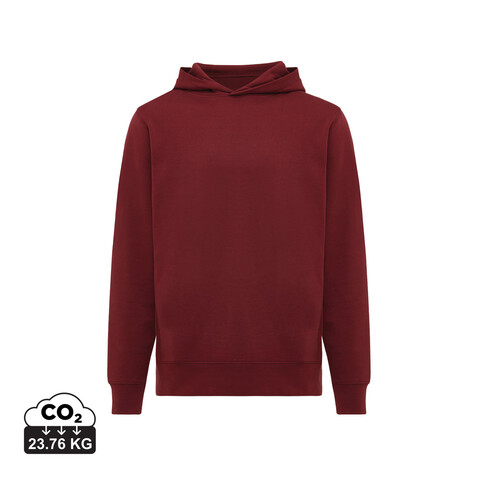 IQONIQ Yengo Hoodie mit Seitentaschen aus rec. Baumwolle burgunderrot bedrucken, Art.-Nr. T9405.007.XXS IQONIQ Yengo Hoodie mit Seitentaschen aus rec. Baumwolle burgunderrot bedrucken, Art.-Nr. T9405.007.XXS