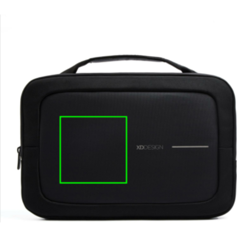 XD Design 16" Laptop Tasche schwarz, grau bedrucken, Art.-Nr. P706.231 XD Design 16" Laptop Tasche schwarz, grau bedrucken, Art.-Nr. P706.231