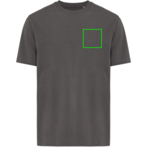 IQONIQ Nikko Heavyweight T-Shirt aus recycelter Baumwolle anthrazit bedrucken, Art.-Nr. T9106.019.L IQONIQ Nikko Heavyweight T-Shirt aus recycelter Baumwolle anthrazit bedrucken, Art.-Nr. T9106.019.L