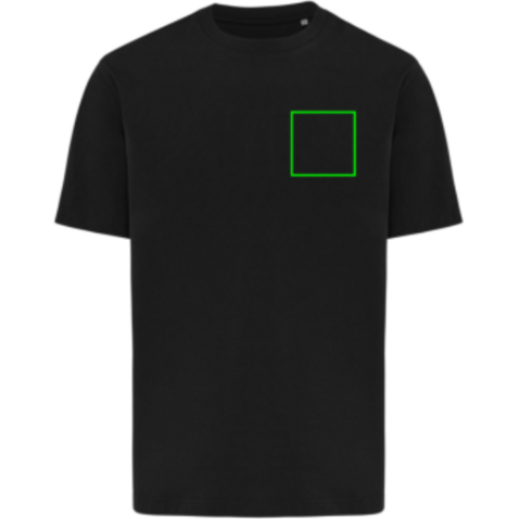 IQONIQ Nikko Heavyweight T-Shirt aus recycelter Baumwolle schwarz bedrucken, Art.-Nr. T9106.001.XXL IQONIQ Nikko Heavyweight T-Shirt aus recycelter Baumwolle schwarz bedrucken, Art.-Nr. T9106.001.XXL