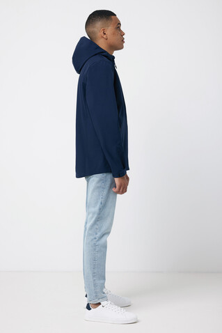 IQONIQ Makalu Herren Softshelljacke aus recyceltem Polyester navy blau bedrucken, Art.-Nr. T1700.002.XXL