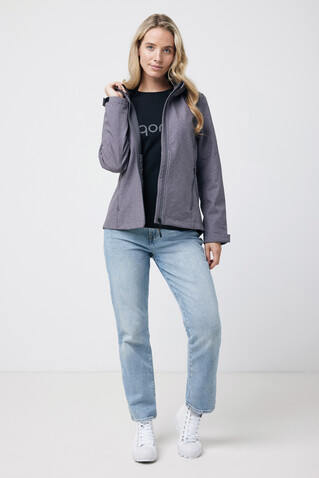 IQONIQ Makalu Damen Softshelljacke aus recyceltem Polyester vulcano heather grey bedrucken, Art.-Nr. T4700.028.XL IQONIQ Makalu Damen Softshelljacke aus recyceltem Polyester vulcano heather grey bedrucken, Art.-Nr. T4700.028.XL