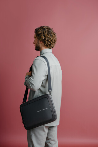 XD Design 14" Laptop Tasche schwarz, grau bedrucken, Art.-Nr. P706.221 XD Design 14" Laptop Tasche schwarz, grau bedrucken, Art.-Nr. P706.221