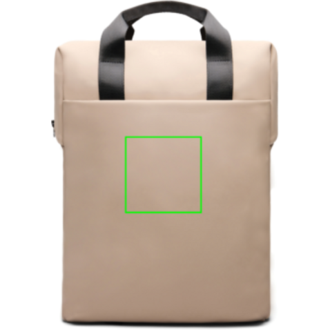 VINGA Baltimore RCS Tote Rucksack greige bedrucken, Art.-Nr. V7050019 VINGA Baltimore RCS Tote Rucksack greige bedrucken, Art.-Nr. V7050019